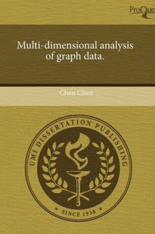 Cover of Multi-Dimensional Analysis of Graph Data