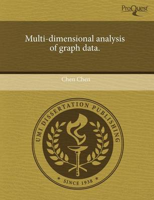 Book cover for Multi-Dimensional Analysis of Graph Data