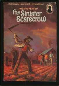 Book cover for Mystery of the Sinister Scarecrow