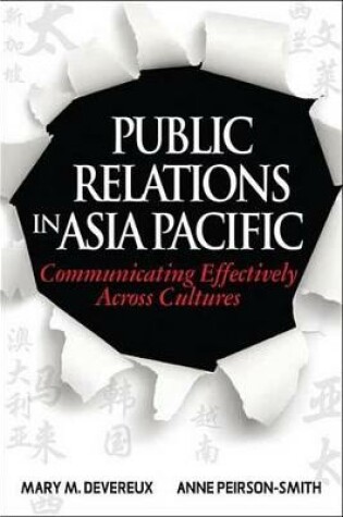 Cover of Public Relations in Asia Pacific