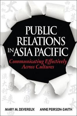 Book cover for Public Relations in Asia Pacific