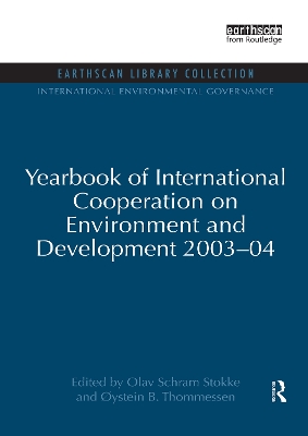 Cover of Yearbook of International Cooperation on Environment and Development 2003-04