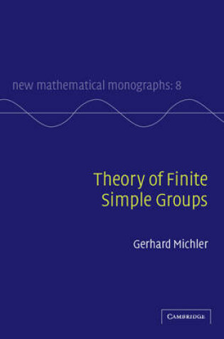 Cover of Theory of Finite Simple Groups