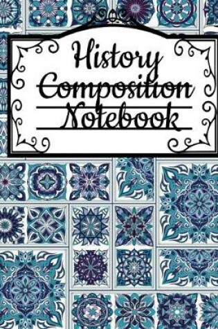 Cover of History Composition Notebook