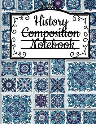 Cover of History Composition Notebook