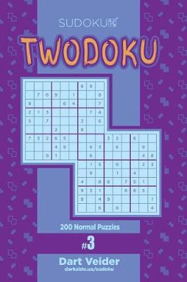Cover of Sudoku Twodoku - 200 Normal Puzzles (Volume 3)