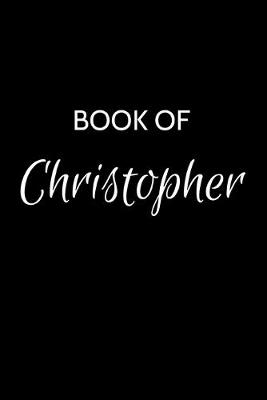 Book cover for Book of Christopher