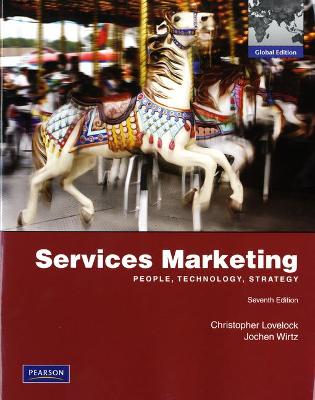 Book cover for Services Marketing, Global Edition