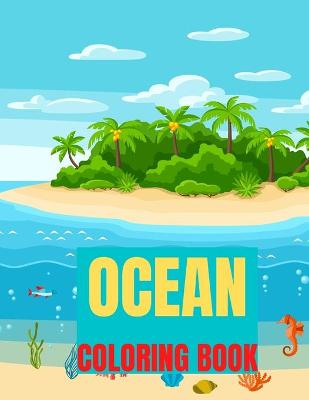 Book cover for Ocean Coloring Book