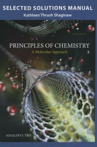 Cover of Selected Solution Manual for Principles of Chemistry