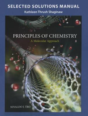 Cover of Selected Solution Manual for Principles of Chemistry