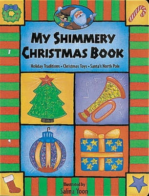 Book cover for My Shimmery Glimmery Christmas Book