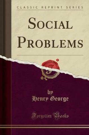 Cover of Social Problems (Classic Reprint)