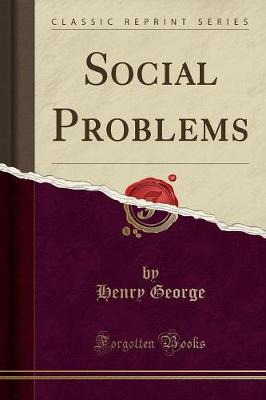 Book cover for Social Problems (Classic Reprint)