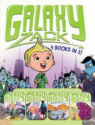 Book cover for Galaxy Zack 4 Books in 1!