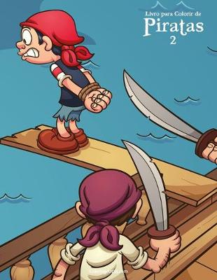 Book cover for Livro para Colorir de Piratas 2