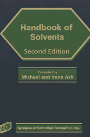 Cover of Handbook of Solvents