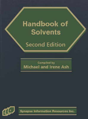 Book cover for Handbook of Solvents