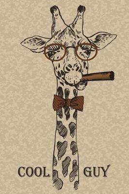 Book cover for Cool Guy Smoking Giraffe Mid Year Academic Journal For Teachers, Students & Parents