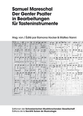 Cover of Samuel Mareschal - Der Genfer Psalter in Bearbeitungen Fuer Tasteninstrumente