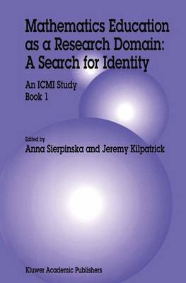 Cover of Mathematics Education as a Research Domain: A Search for Identity