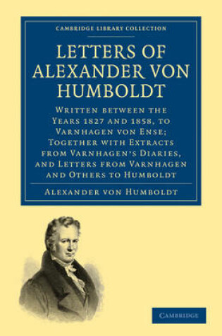 Cover of Letters of Alexander von Humboldt