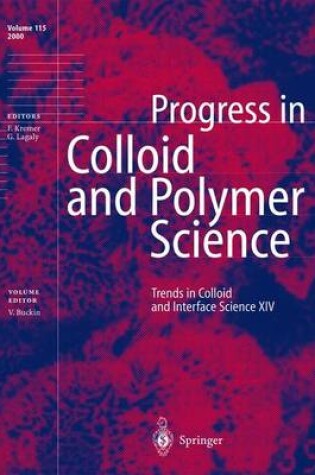 Cover of Trends in Colloid and Interface Science XIV