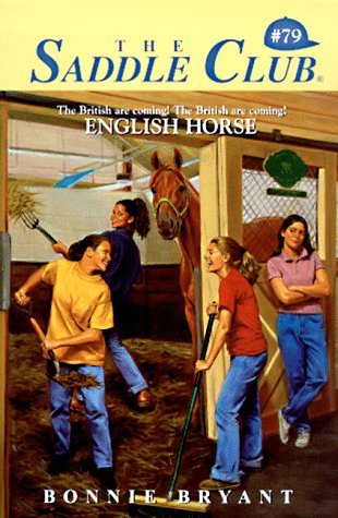Book cover for Saddle Club 079:English Horse
