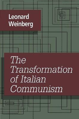 Book cover for The Transformation of Italian Communism