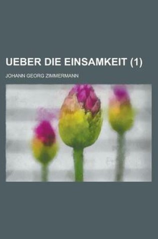 Cover of Ueber Die Einsamkeit (1)