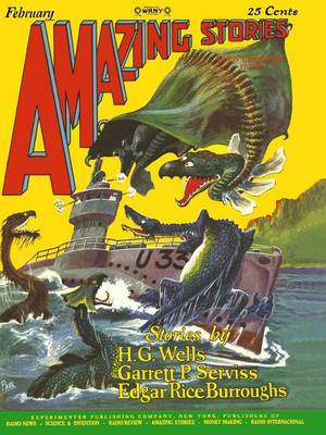 Book cover for Amazing Stories, February 1927