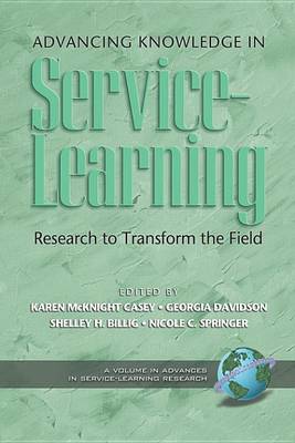 Cover of Advancing Knowledge in Service-Learning