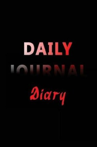 Cover of Daily Journal Diary