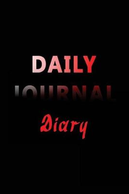 Book cover for Daily Journal Diary