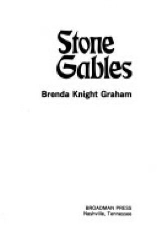 Cover of Stone Gables