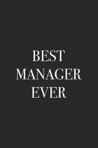 Cover of Best Manager Ever