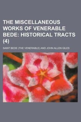 Cover of The Miscellaneous Works of Venerable Bede (4)