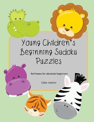 Book cover for Young Children's Beginning Sudoku Puzzles