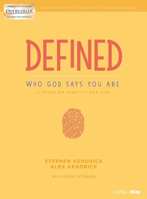 Book cover for Defined: Who God Says You Are - Leader Guide