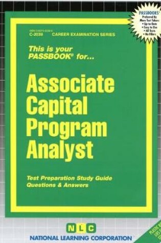 Cover of Associate Capital Program Analyst