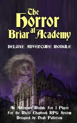 Book cover for The Horror at Briar Academy