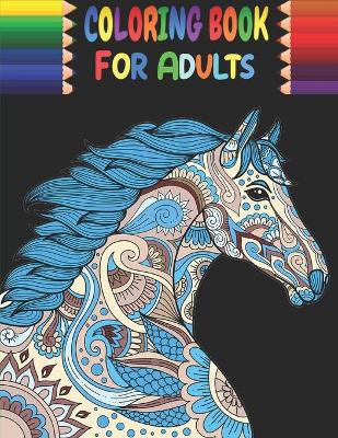 Book cover for Coloring Book For Adults