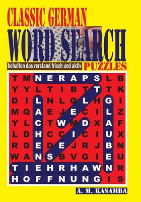 Book cover for Classic German Word Search Puzzles