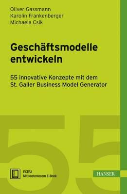 Book cover for Geschaftsmodelle entwickeln