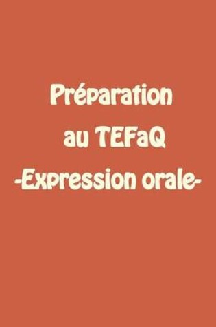 Cover of Preparation Au Tefaq -Expression Orale-