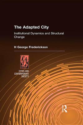 Book cover for The Adapted City