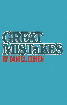 Book cover for Great Mistakes