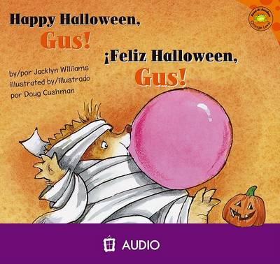 Book cover for Happy Halloween, Gus!/Feliz Halloween, Gus!