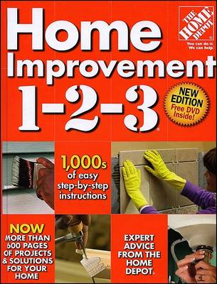 Book cover for Home Improvement 1-2-3 (Home Depot 1-2-3)