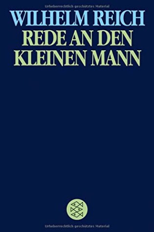Cover of Rede an Den Kleinen Mann